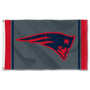 New England Patriots Black Sideline 3x5 Banner Flag
