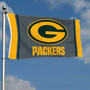Green Bay Packers Black Sideline 3x5 Banner Flag