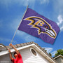 Baltimore Ravens Embroidered Nylon Flag