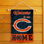 Chicago Bears Welcome To Our Home Double Sided Garden Flag