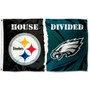 House Divided Flag - Steelers vs. Eagles