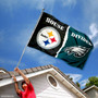 House Divided Flag - Steelers vs. Eagles