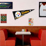 Pittsburgh Steelers Banner Pennant with Tack Wall Pads