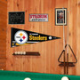 Pittsburgh Steelers Banner Pennant with Tack Wall Pads