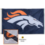 Denver Broncos Embroidered Nylon Flag