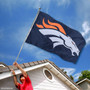 Denver Broncos Embroidered Nylon Flag