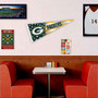 Green Bay Packers Nation USA Americana Stars and Stripes Pennant Flag