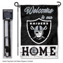 Las Vegas Raiders Welcome Home Garden Banner and Flag Stand