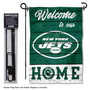 New York Jets Welcome Home Garden Banner and Flag Stand