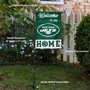 New York Jets Welcome Home Garden Banner and Flag Stand