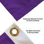 Minnesota Vikings Patch Button Banner Flag with Tack Wall Pads