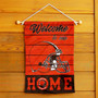 Cleveland Browns Welcome To Our Home Double Sided Garden Flag