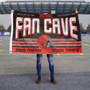 Cleveland Browns Fan Cave Flag Large Banner