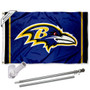 Baltimore Ravens Flag Pole and Bracket Kit
