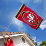 San Francisco 49ers Logo Banner Flag with Tack Wall Pads