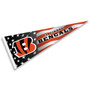 Cincinnati Bengals Nation USA Americana Stars and Stripes Pennant Flag