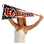 Cincinnati Bengals Nation USA Americana Stars and Stripes Pennant Flag