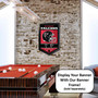 Atlanta Falcons History Heritage Logo Banner
