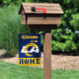 Los Angeles Rams Welcome To Our Home Double Sided Garden Flag