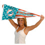 Miami Dolphins Nation USA Americana Stars and Stripes Pennant Flag