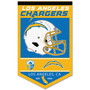 Los Angeles Chargers History Heritage Logo Banner