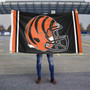 Cincinnati Bengals New Helmet Flag