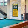 Green Bay Packers Man Cave Fan Banner