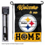 Pittsburgh Steelers Welcome Home Garden Banner and Flag Stand