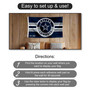 Dallas Cowboys Patch Button Banner Flag with Tack Wall Pads