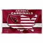 Arizona Cardinals USA Country Flag