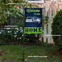 Seattle Seahawks Welcome Home Garden Banner and Flag Stand