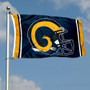 Los Angeles Rams Gold Helmet Flag