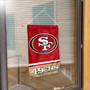 San Francisco 49ers Window and Wall Banner