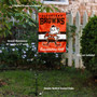 Cleveland Browns Retro Garden Banner and Flag Stand