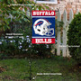 Buffalo Bills Football Helmet Garden Banner and Flag Stand