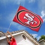 San Francisco 49ers Embroidered Nylon Flag