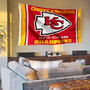 Kansas City Chiefs Kingdom Super Bowl Champions Banner Flag with Tack Wall Pads