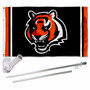 Cincinnati Bengals Flag Pole and Bracket Kit