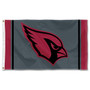 Arizona Cardinals Black Sideline 3x5 Banner Flag