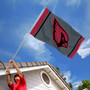 Arizona Cardinals Black Sideline 3x5 Banner Flag