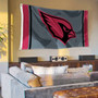 Arizona Cardinals Black Sideline 3x5 Banner Flag