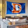 Denver Broncos Vintage Banner Flag with Tack Wall Pads