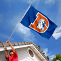 Denver Broncos Vintage Banner Flag with Tack Wall Pads