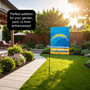 Los Angeles Chargers Garden Banner and Flag Stand