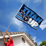 Tennessee Titans Titan Up Banner Flag with Tack Wall Pads