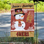 San Francisco 49ers Holiday Winter Snow Double Sided Garden Flag