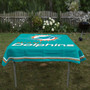 Miami Dolphins Tablecloth 48 Inch Table Cover