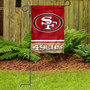 San Francisco 49ers Garden Flag and Stand Pole Mount