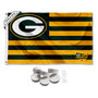 Green Bay Packers Nation Banner Flag with Tack Wall Pads