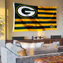 Green Bay Packers Nation Banner Flag with Tack Wall Pads